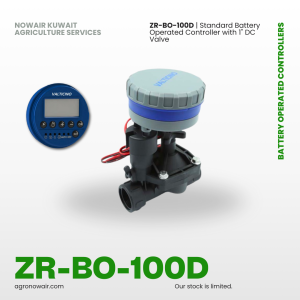 ZR-BO-100D | Standard Battery Operated Controller with 1" DC Valve