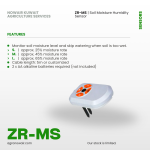 ZR-MS Soil Moisture Humidity Sensor 5 meters cable