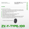 ZV-Y-TYPE-100 GLASS FILLED NYLON EPDM DIAPHGRAM 3"