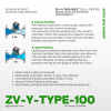 ZV-Y-TYPE-100 GLASS FILLED NYLON EPDM DIAPHGRAM 3"