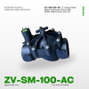 ZV-SM-100-AC | 1" Glass Filled Nylon Solenoid Valve with EPDM Diaphragm 24V AC